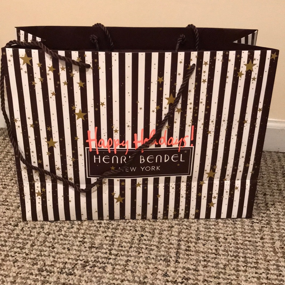 Henri Bendel shopping bag